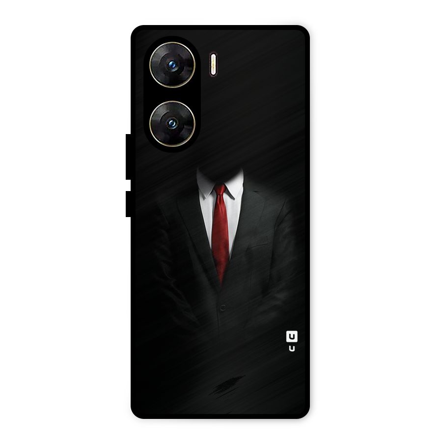 Anonymous Suit Metal Back Case for Vivo V29e