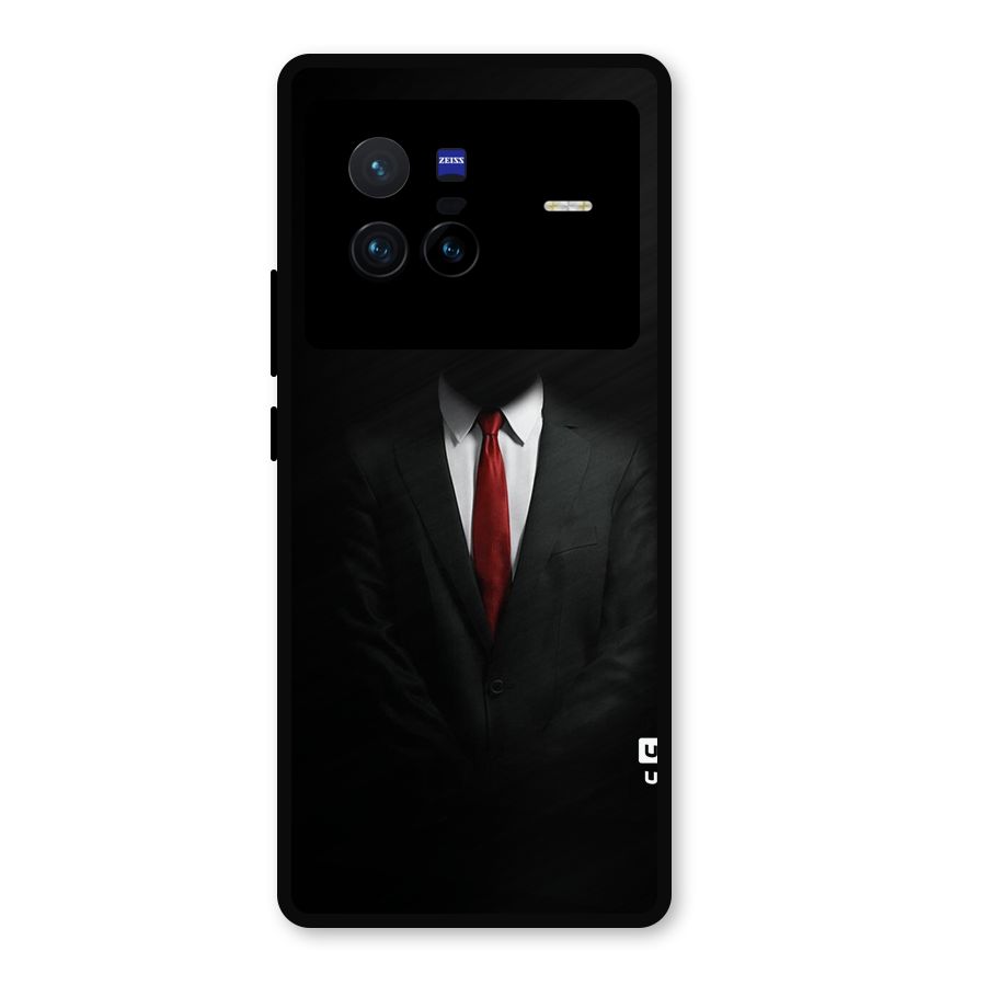Anonymous Suit Metal Back Case for Vivo X80