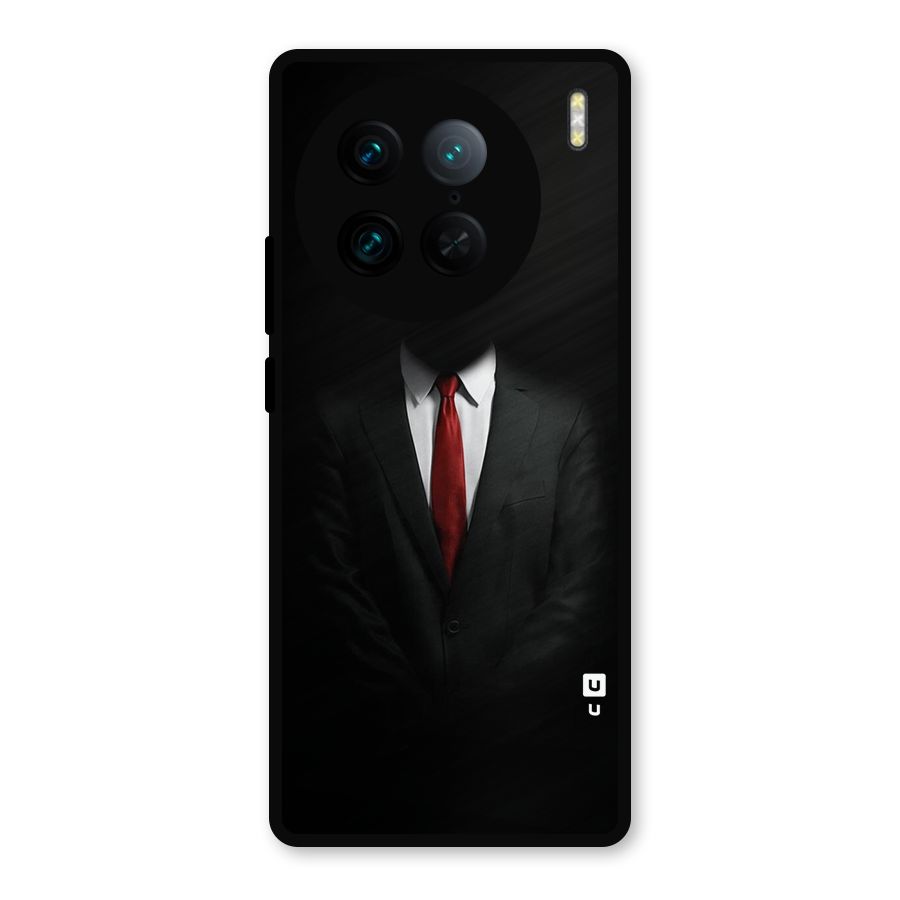 Anonymous Suit Metal Back Case for Vivo X90 Pro