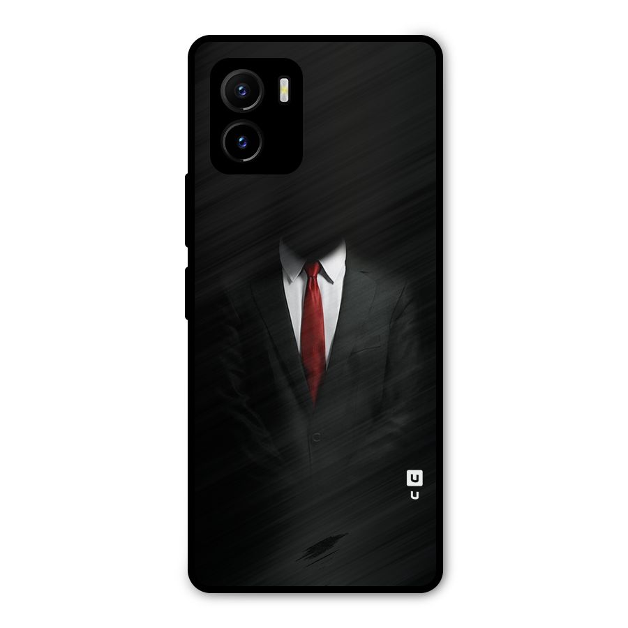 Anonymous Suit Metal Back Case for Vivo Y15s