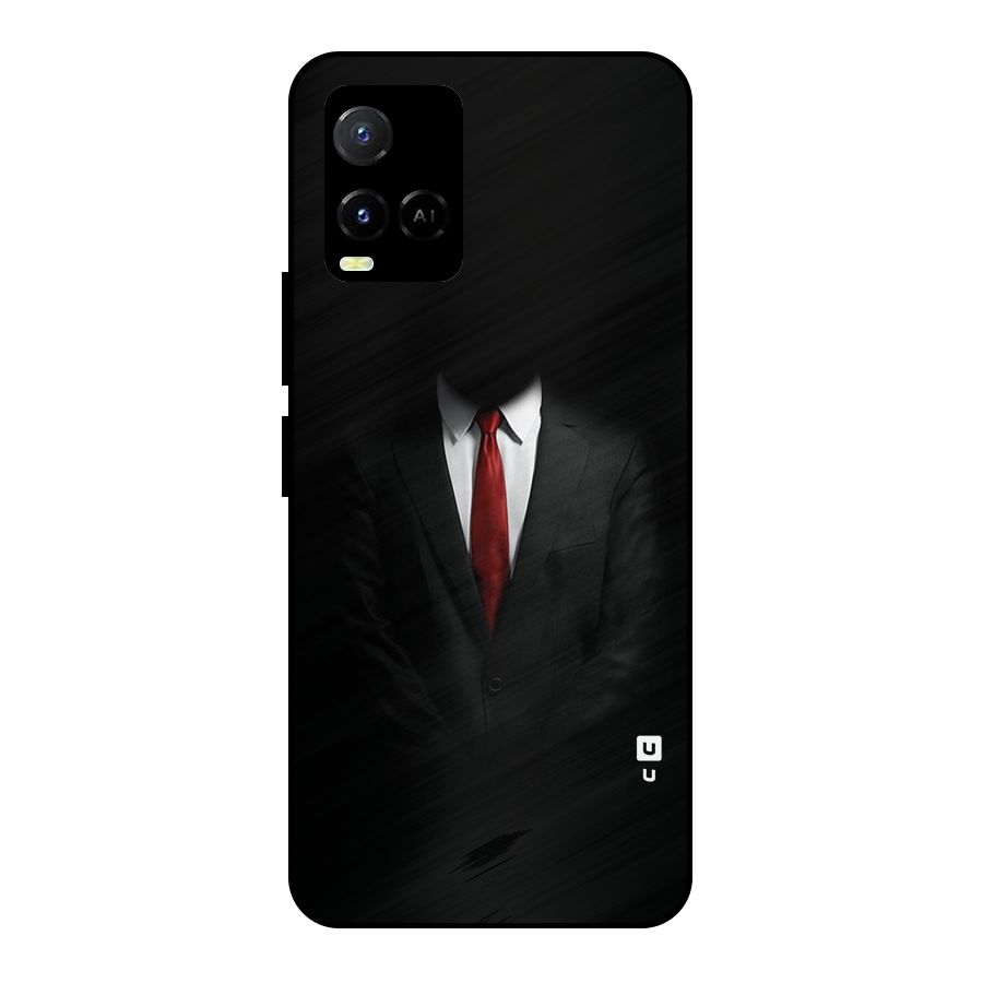 Anonymous Suit Metal Back Case for Vivo Y21T