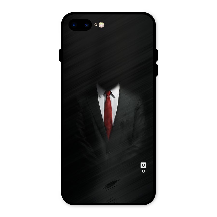 Anonymous Suit Metal Back Case for iPhone 8 Plus