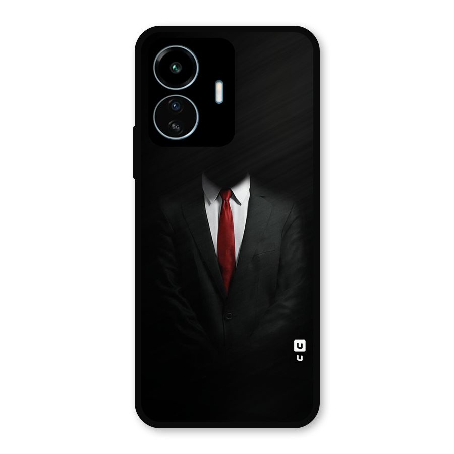 Anonymous Suit Metal Back Case for vivo iQOO Z6 Lite 5G