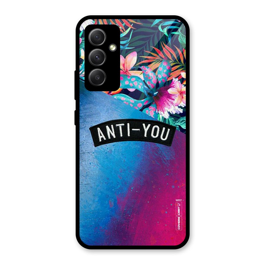 Anti You Glass Back Case for Galaxy A34