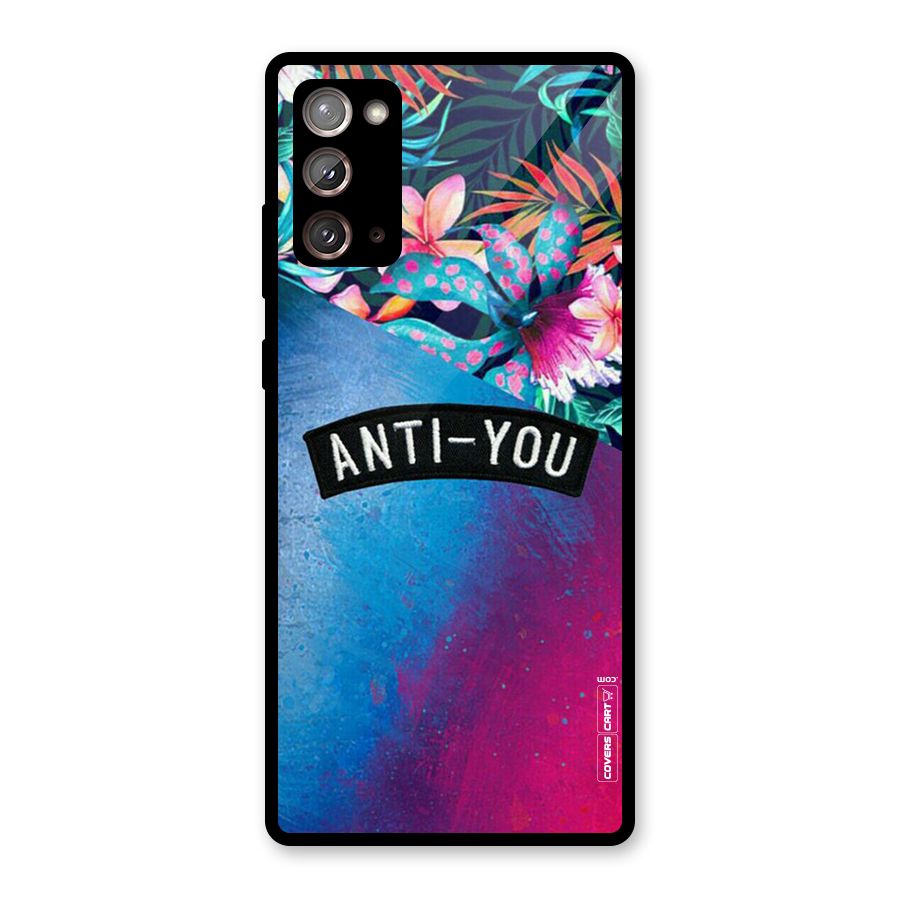 Anti You Glass Back Case for Galaxy Note 20