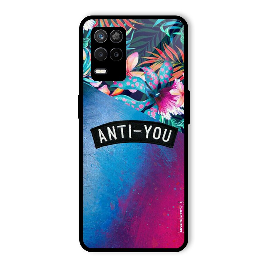 Anti You Glass Back Case for Realme 8s 5G