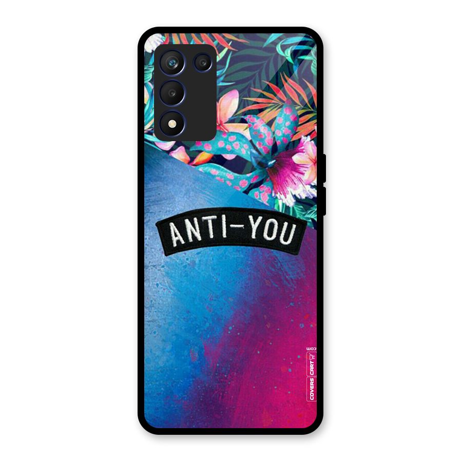Anti You Glass Back Case for Realme 9 5G Speed