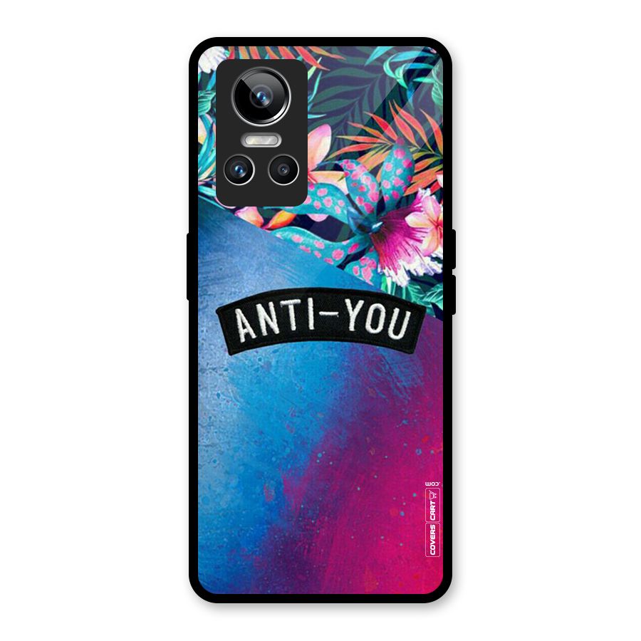 Anti You Glass Back Case for Realme GT Neo 3
