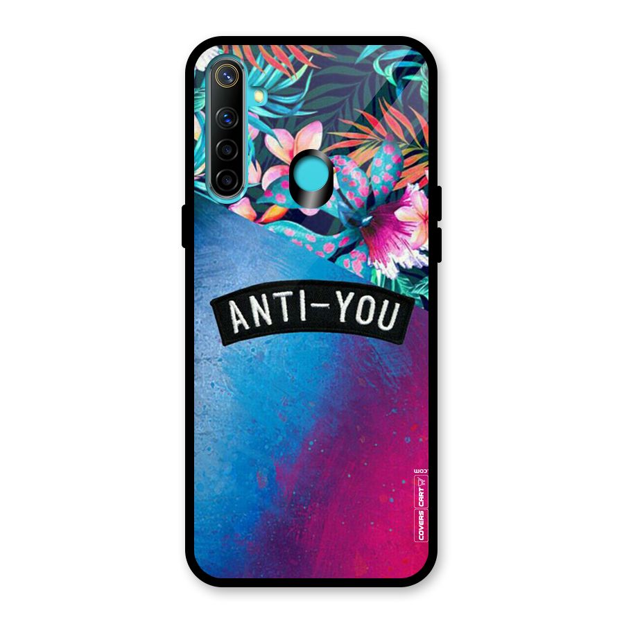 Anti You Glass Back Case for Realme Narzo 10