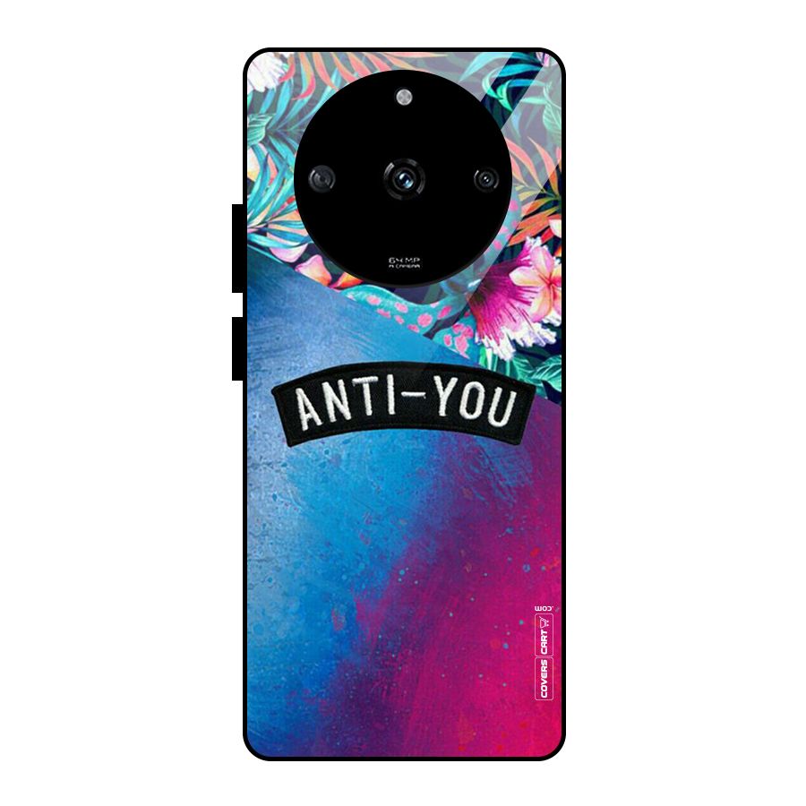 Anti You Glass Back Case for Realme Narzo 60 5G