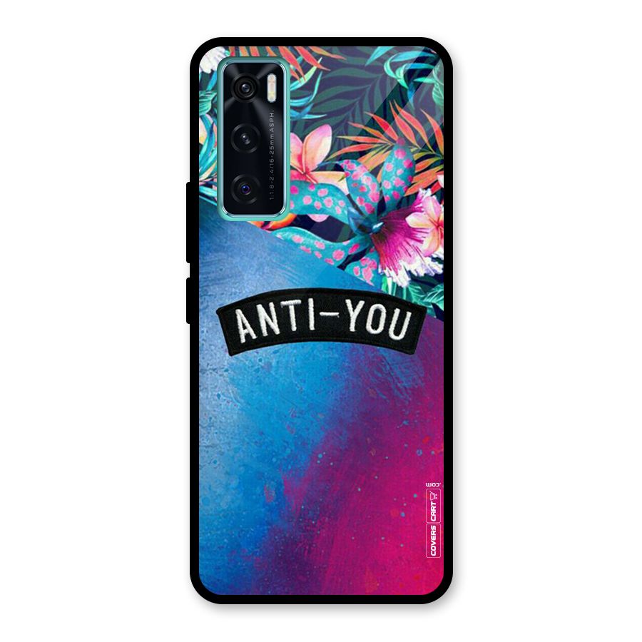 Anti You Glass Back Case for Vivo V20 SE