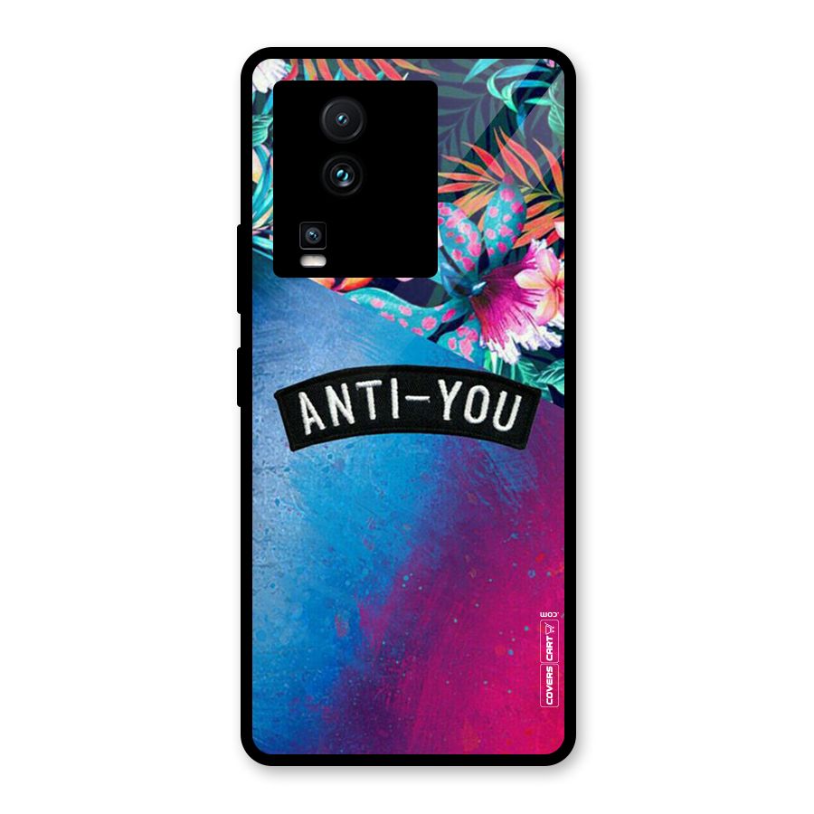 Anti You Glass Back Case for Vivo iQOO Neo 7