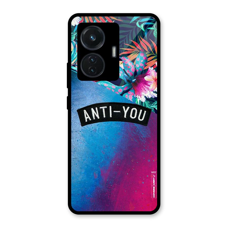 Anti You Glass Back Case for iQOO Z6 44W