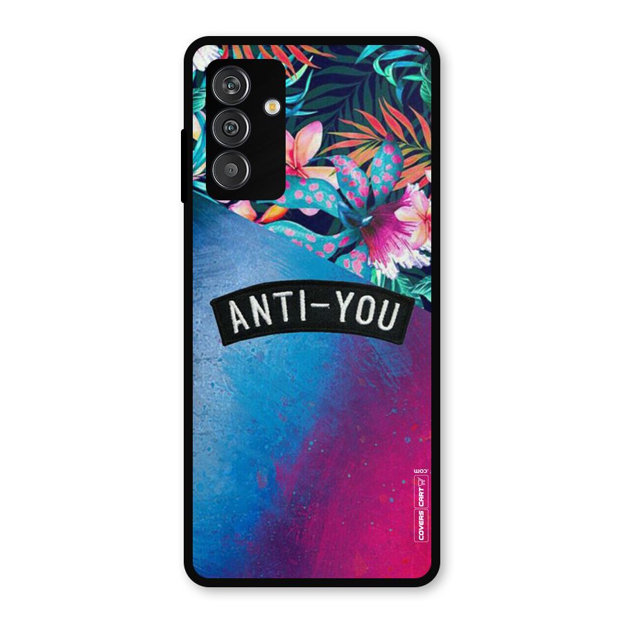 Anti You Metal Back Case for Galaxy M13