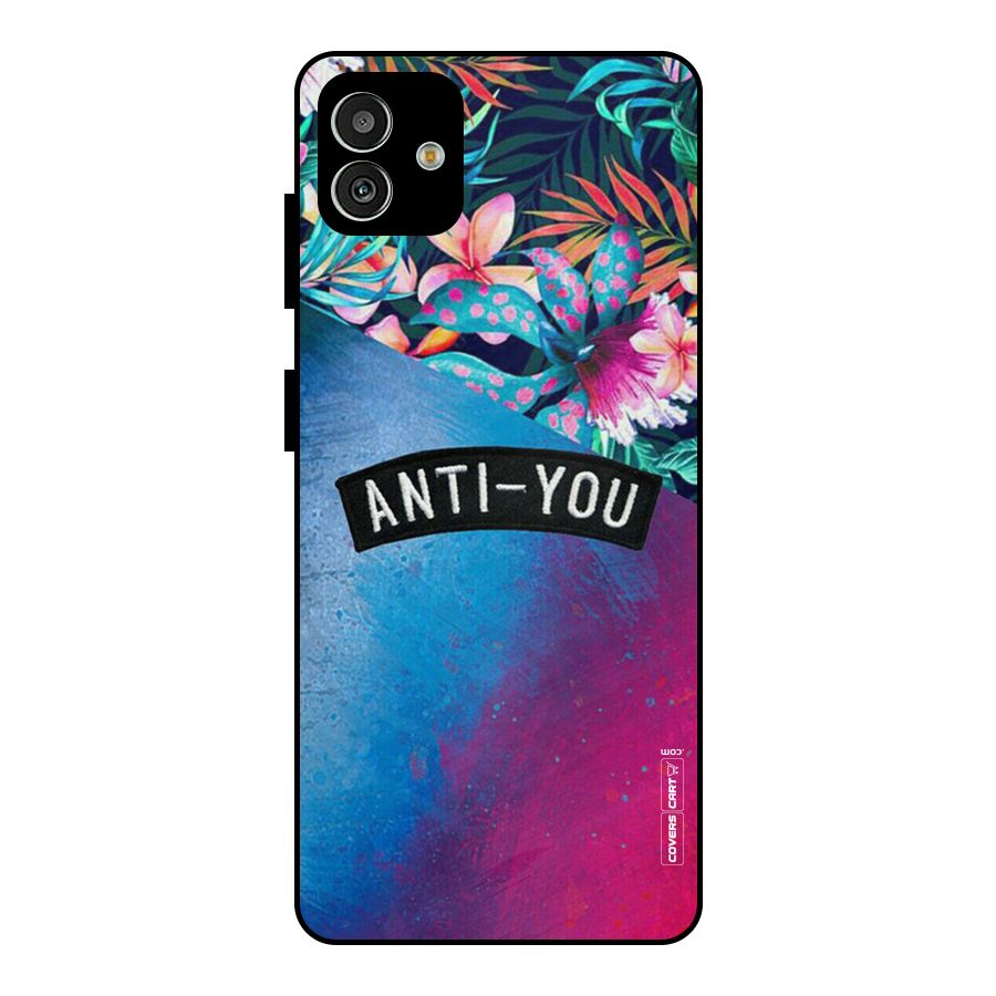 Anti You Metal Back Case for Galaxy M13 5G