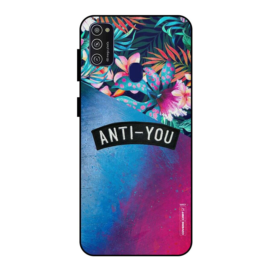 Anti You Metal Back Case for Galaxy M21