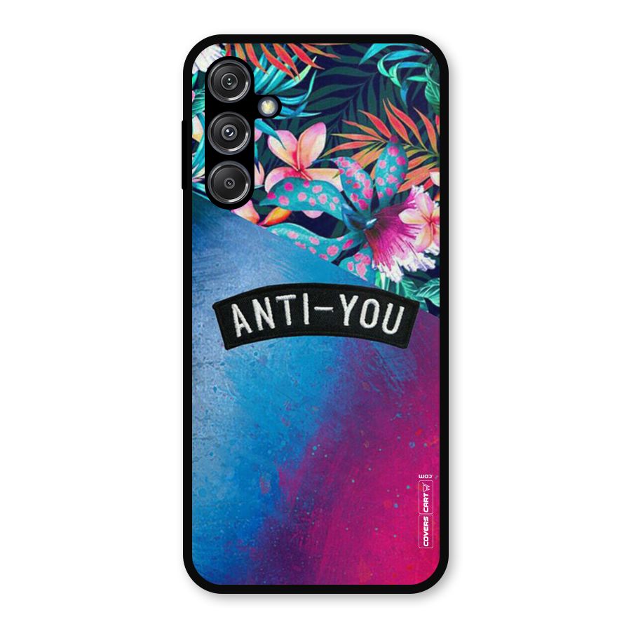 Anti You Metal Back Case for Galaxy M34 5G