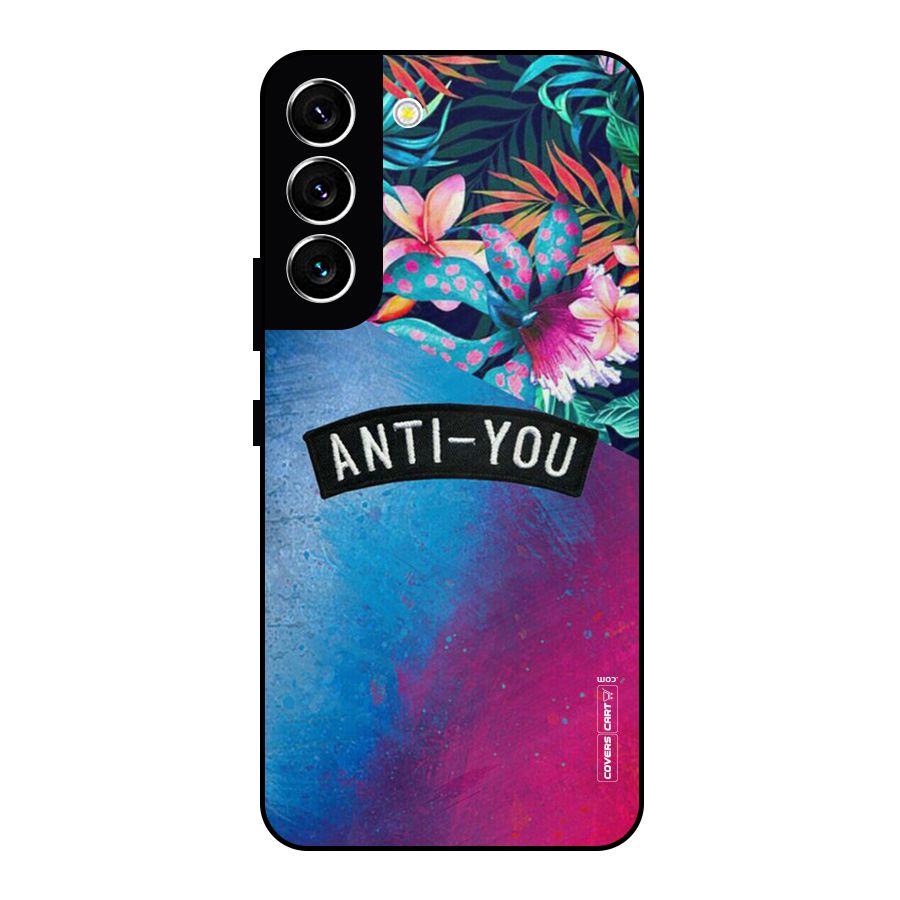 Anti You Metal Back Case for Galaxy S22 5G