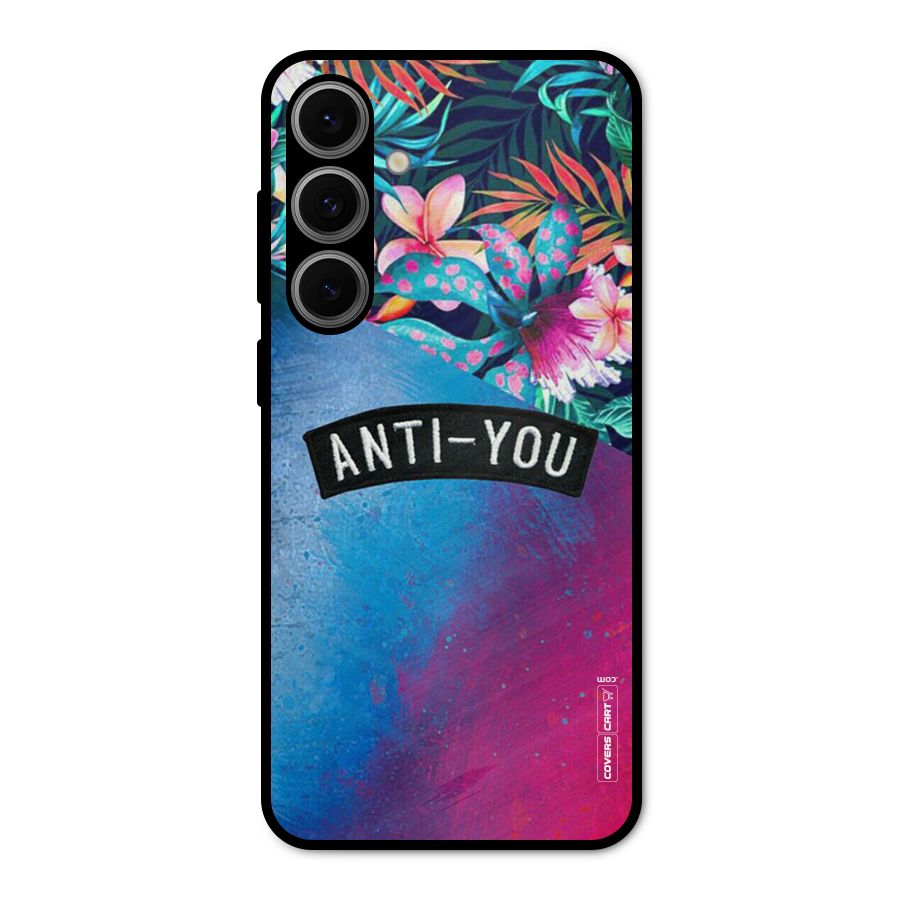 Anti You Metal Back Case for Galaxy S24 FE
