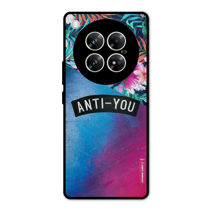 Anti You Metal Back Case for Infinix Zero 40 5G