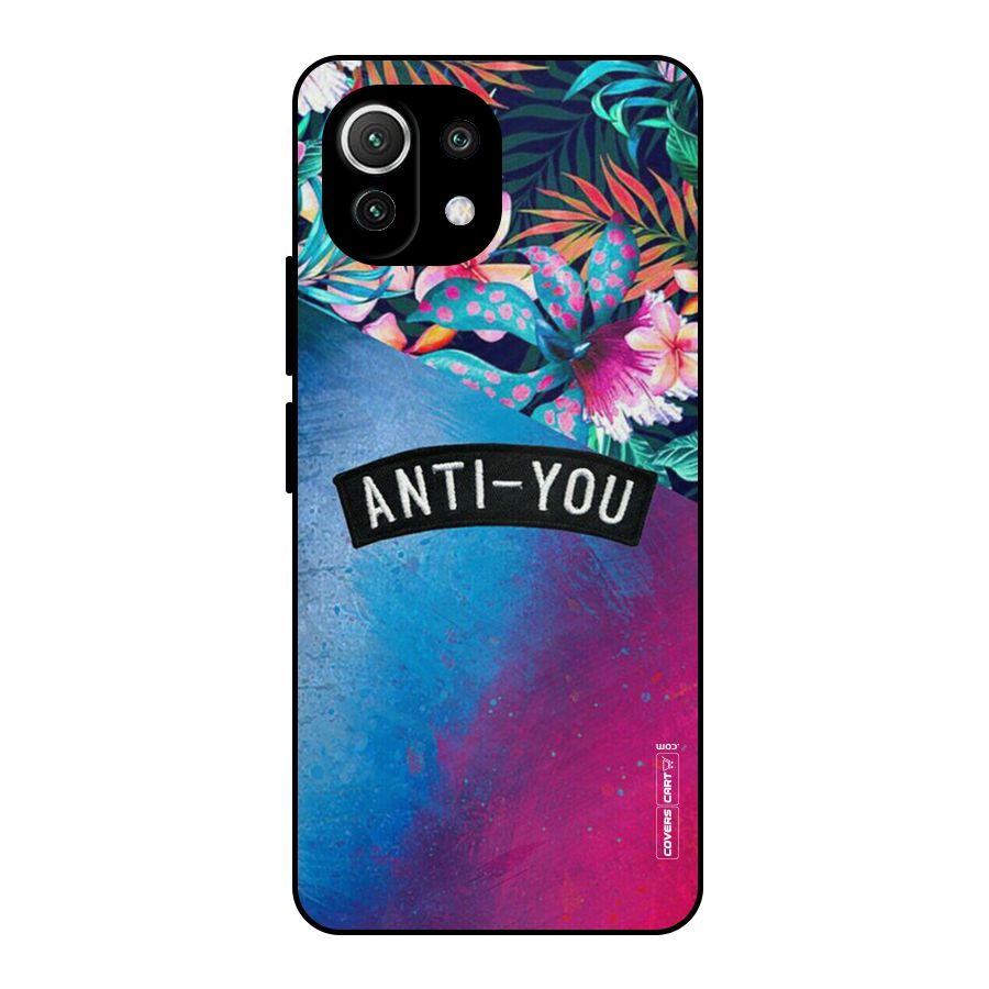 Anti You Metal Back Case for Mi 11 Lite NE 5G