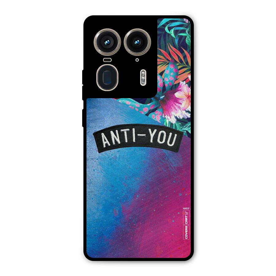 Anti You Metal Back Case for Motorola Edge 50 Ultra