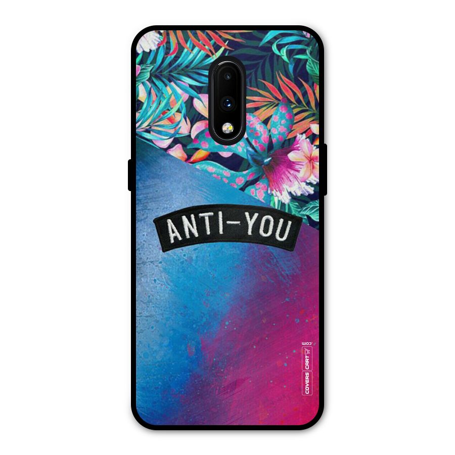 Anti You Metal Back Case for OnePlus 7