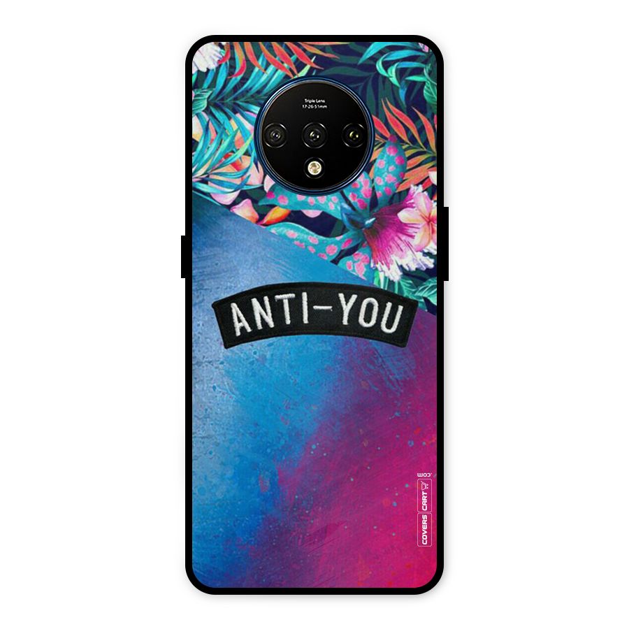 Anti You Metal Back Case for OnePlus 7T