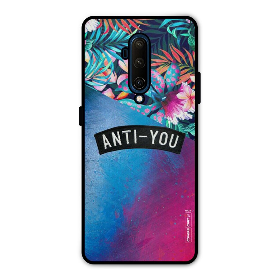 Anti You Metal Back Case for OnePlus 7T Pro