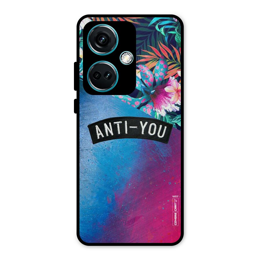 Anti You Metal Back Case for OnePlus Nord CE 3 5G