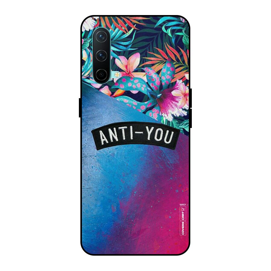 Anti You Metal Back Case for OnePlus Nord CE 5G