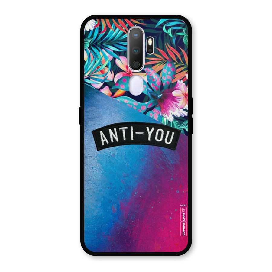 Anti You Metal Back Case for Oppo A9 (2020)
