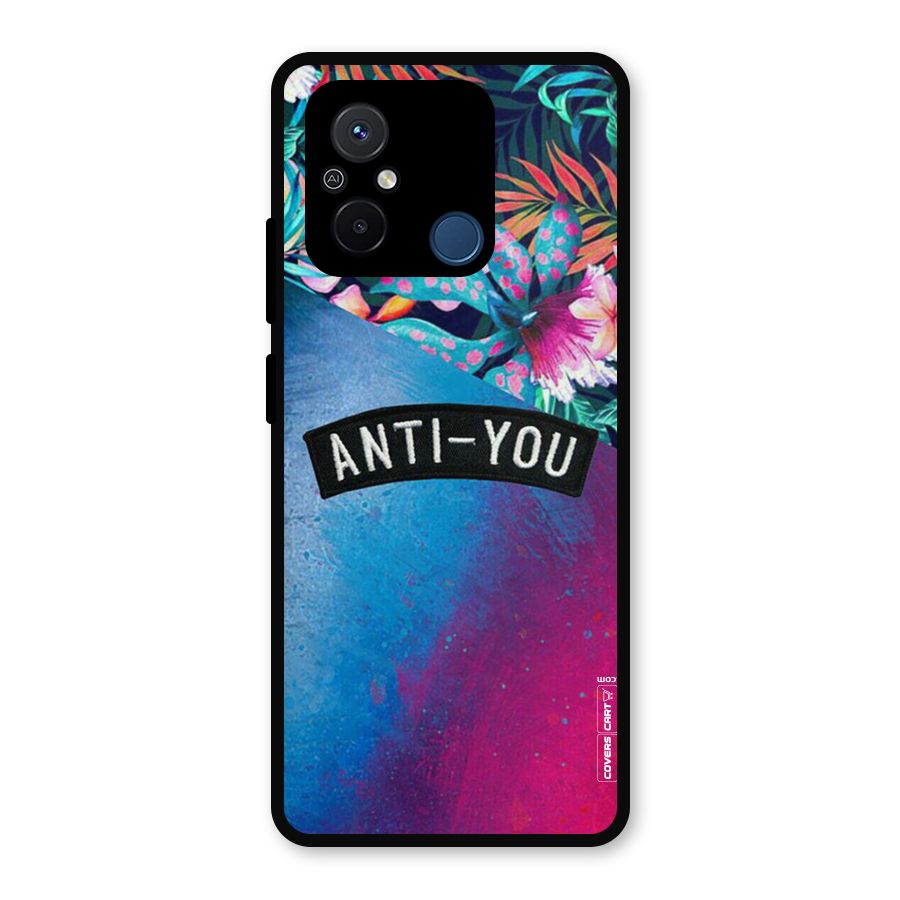 Anti You Metal Back Case for Poco C55