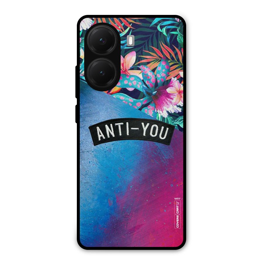 Anti You Metal Back Case for Poco X7 Pro