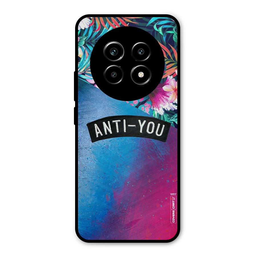 Anti You Metal Back Case for Realme 13 Pro