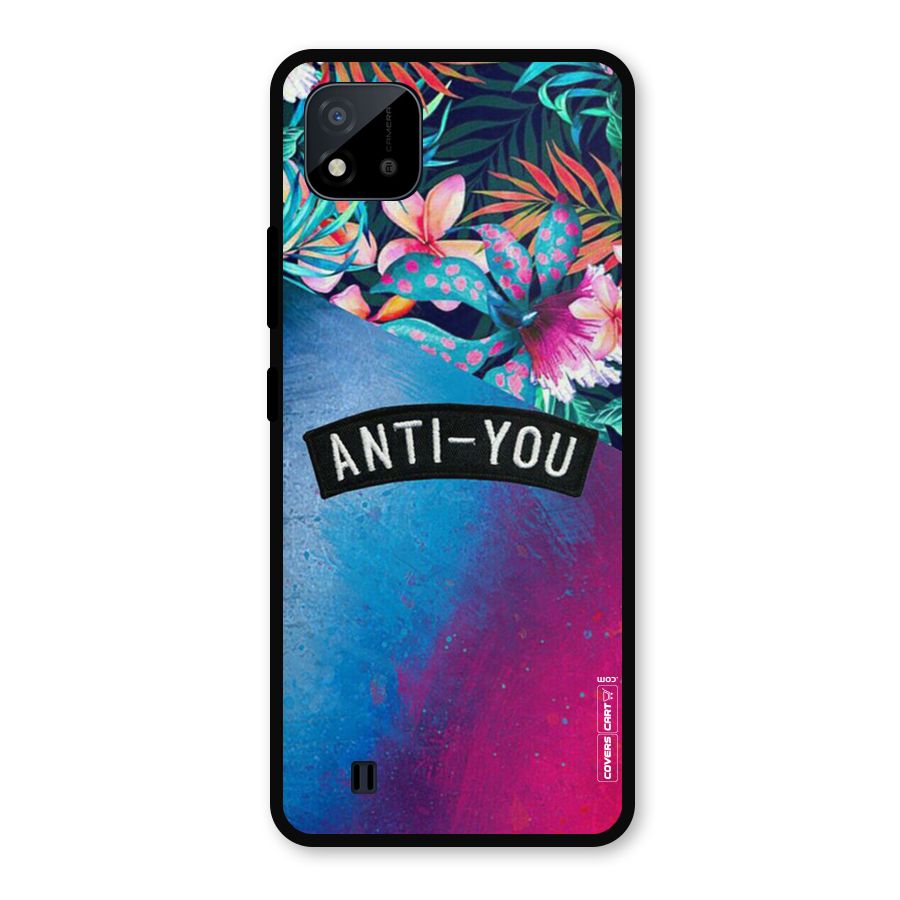 Anti You Metal Back Case for Realme C11 2021