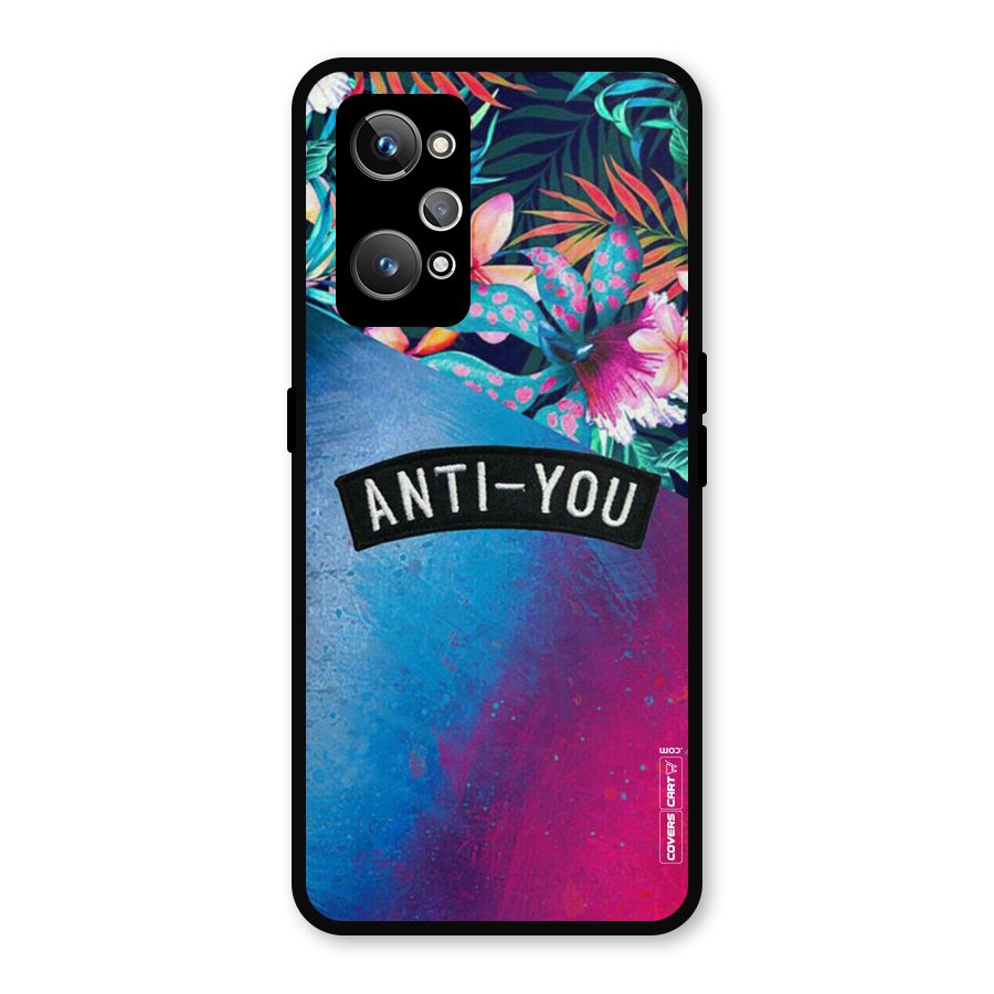 Anti You Metal Back Case for Realme GT 2