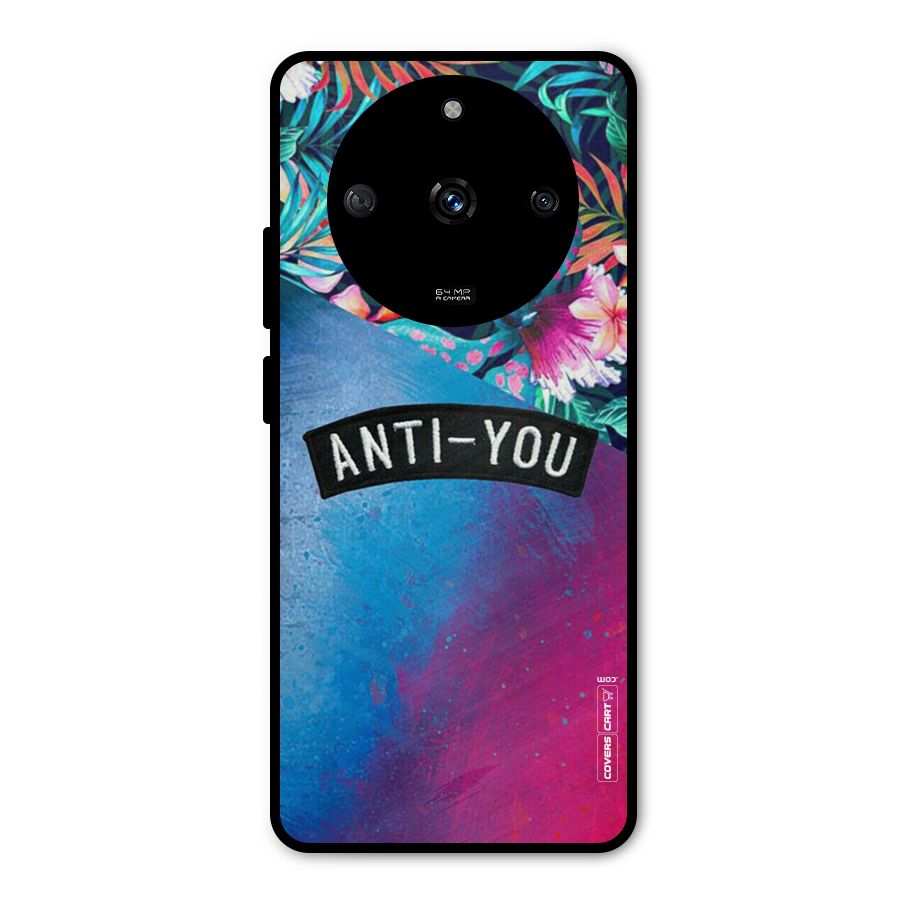 Anti You Metal Back Case for Realme Narzo 60 5G