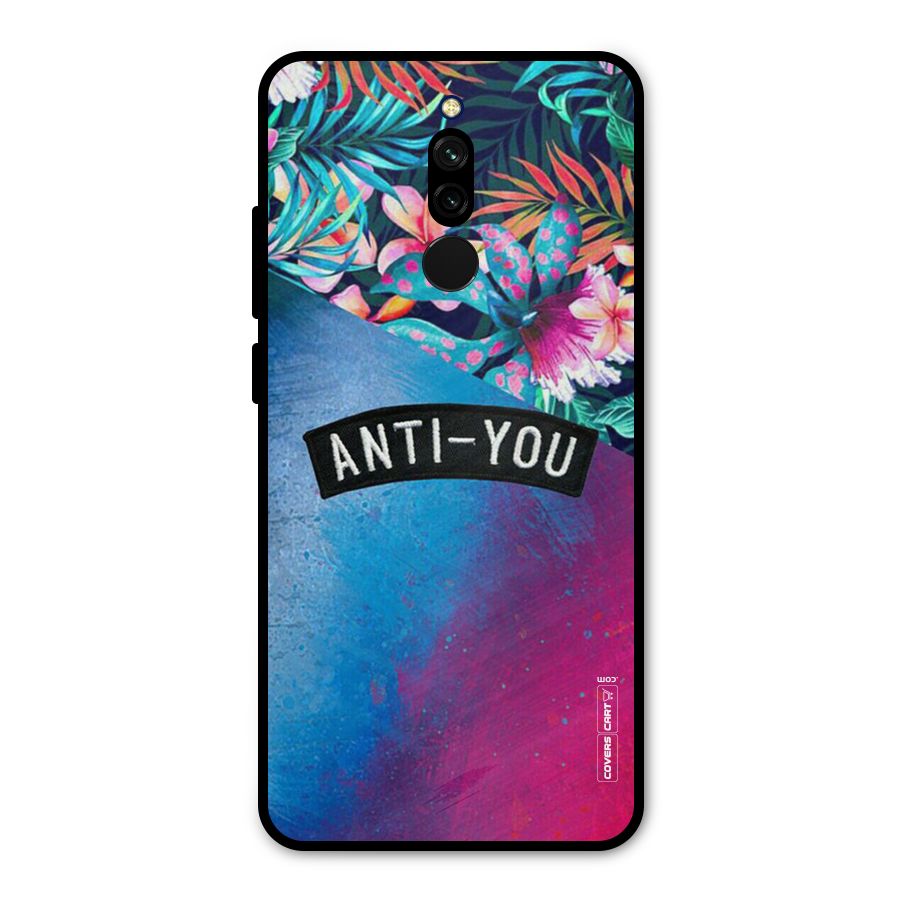 Anti You Metal Back Case for Redmi 8