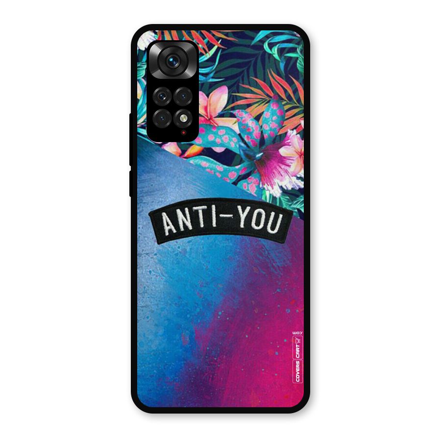 Anti You Metal Back Case for Redmi Note 11s