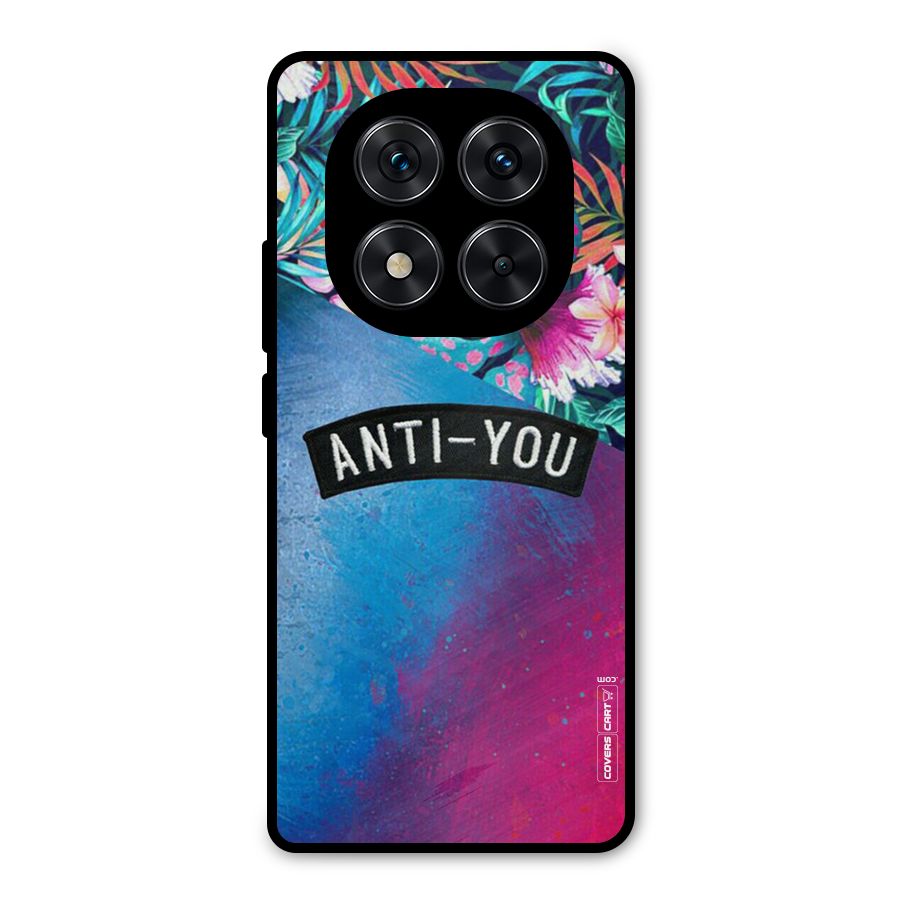 Anti You Metal Back Case for Redmi Note 14 Pro 5G