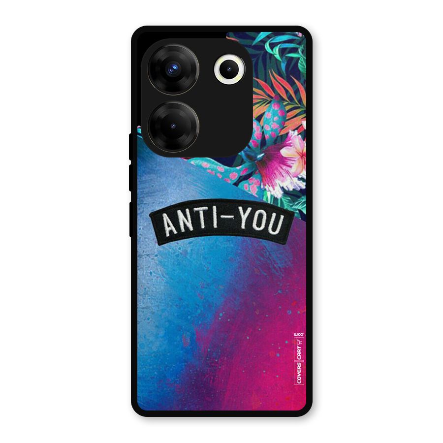 Anti You Metal Back Case for Tecno Camon 20