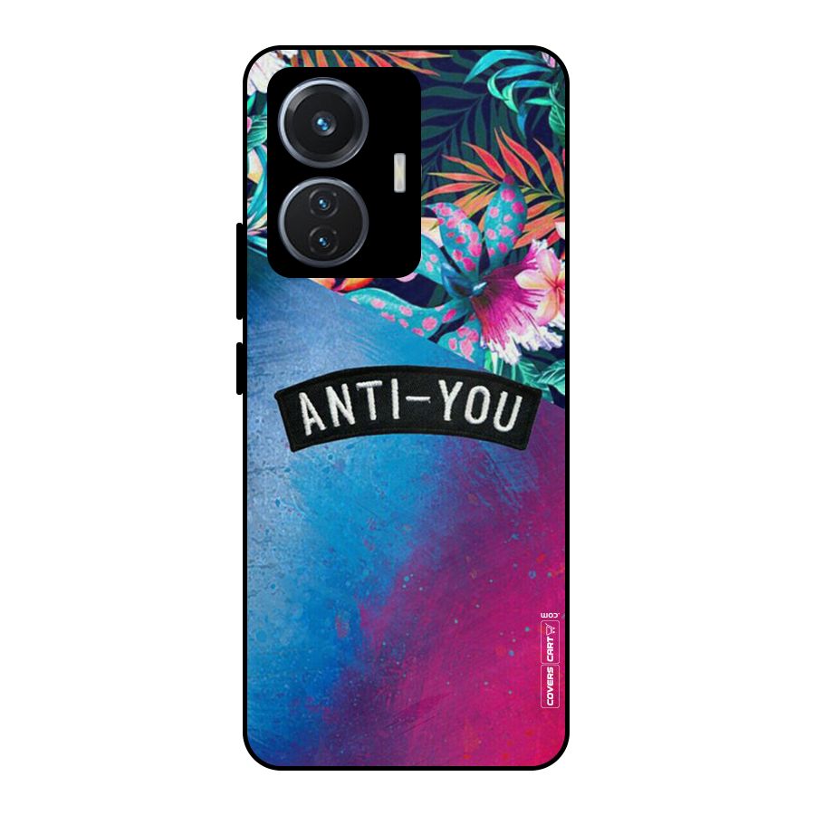 Anti You Metal Back Case for Vivo T1 44W