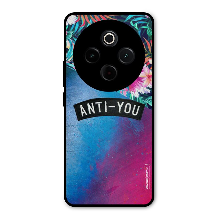 Anti You Metal Back Case for Vivo T4