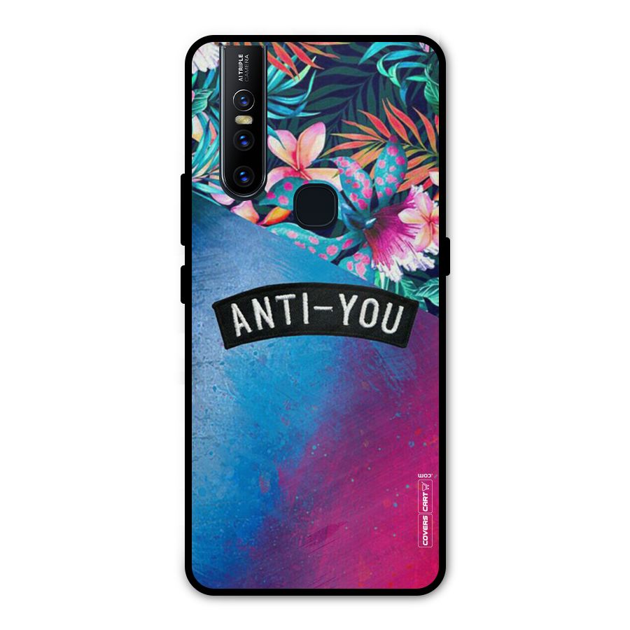 Anti You Metal Back Case for Vivo V15