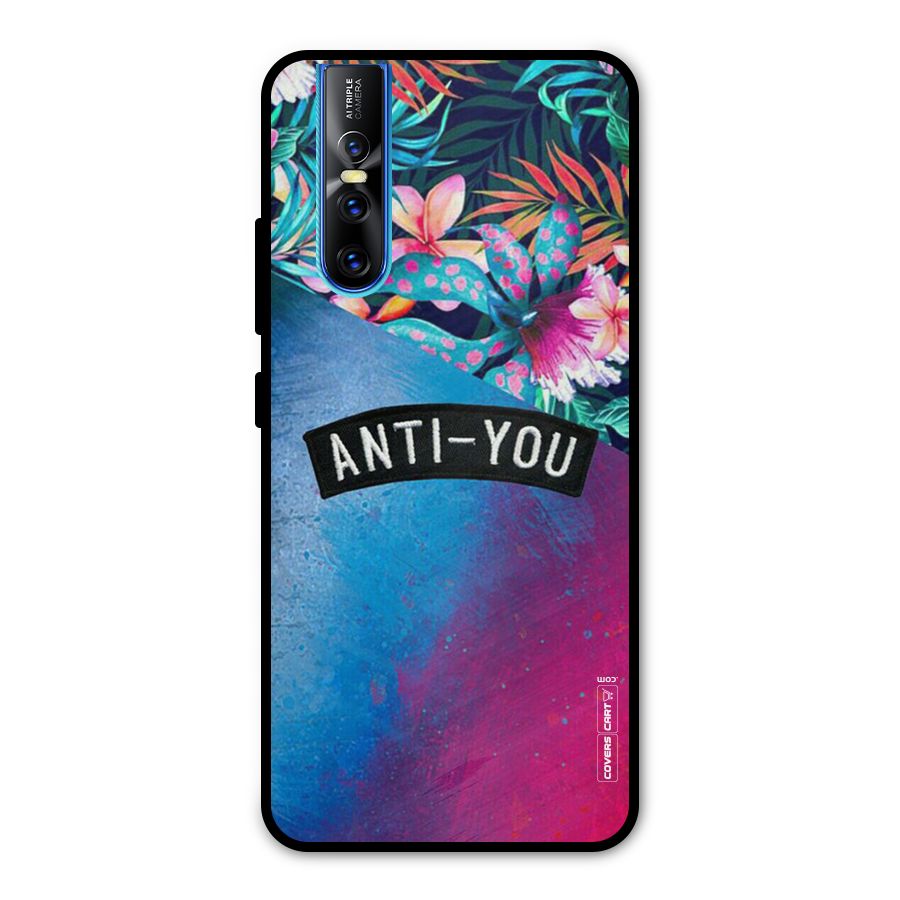 Anti You Metal Back Case for Vivo V15 Pro