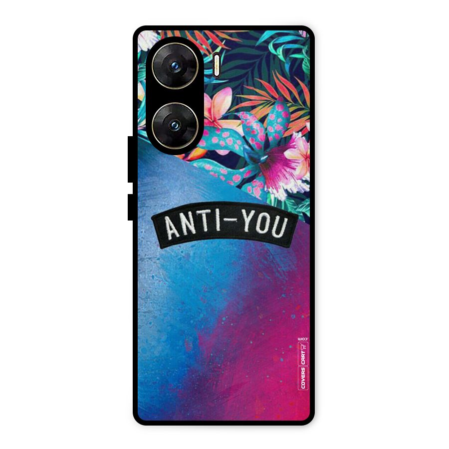 Anti You Metal Back Case for Vivo V29e