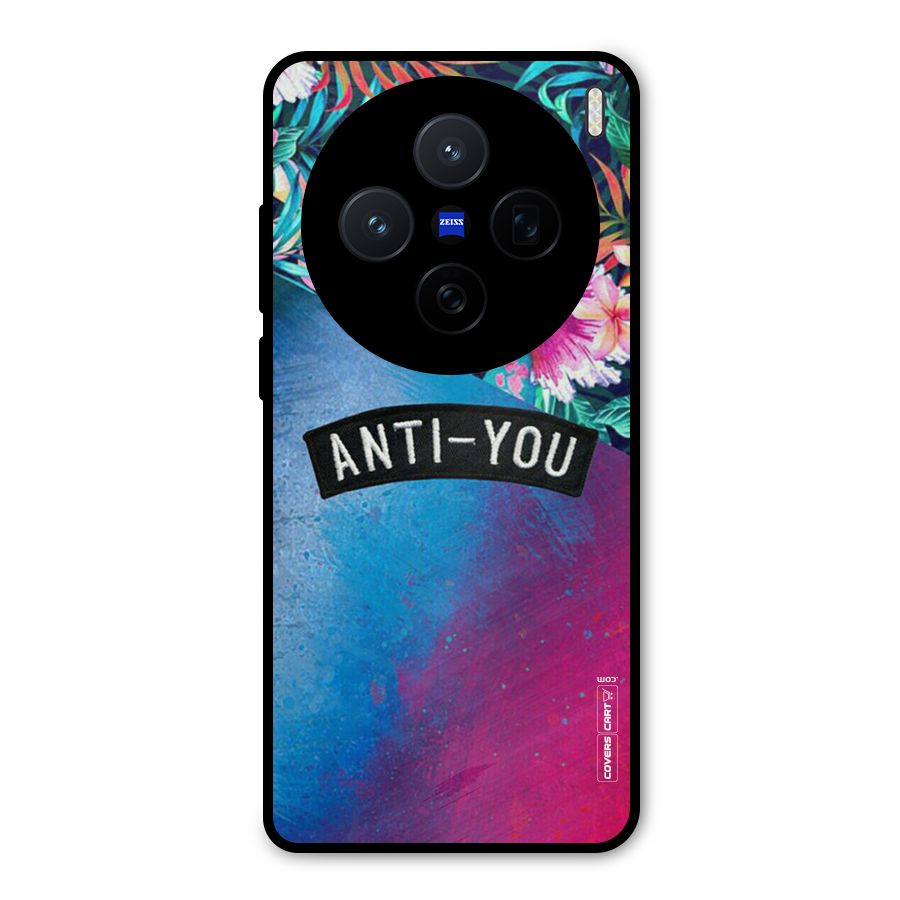 Anti You Metal Back Case for Vivo X200