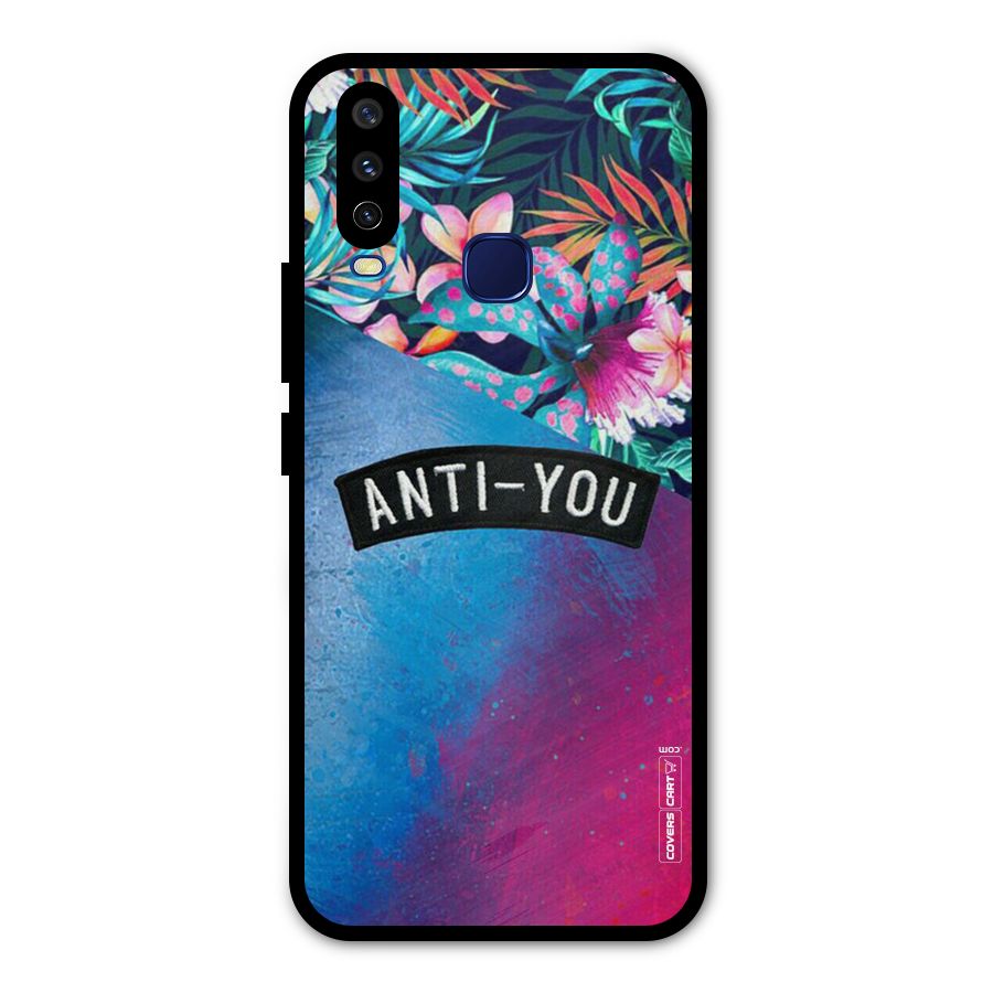 Anti You Metal Back Case for Vivo Y15