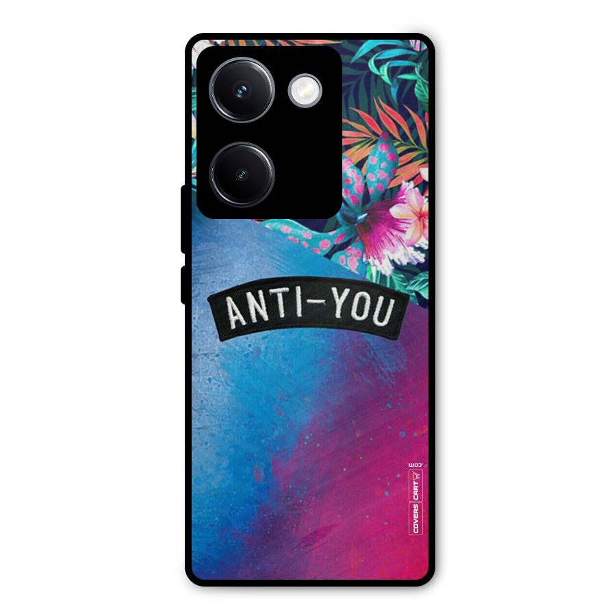 Anti You Metal Back Case for Vivo Y300 Plus
